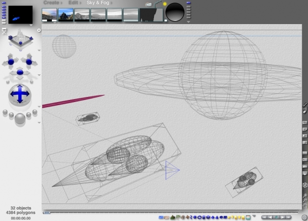 Creation of Travel To The Electric Planet: Step 2